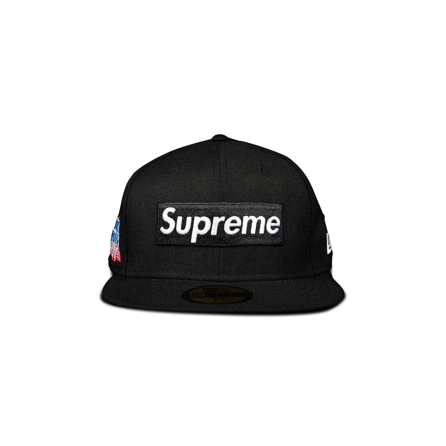 Keps Supreme World Famous Box Logo New Era Svart | FW20H77 BLACK, 1