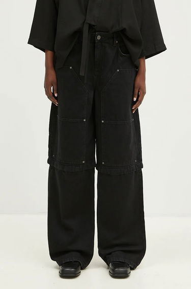 Jeans Ksubi Carpenter High Waist Jeans Svart | WFA24DJ010, 0