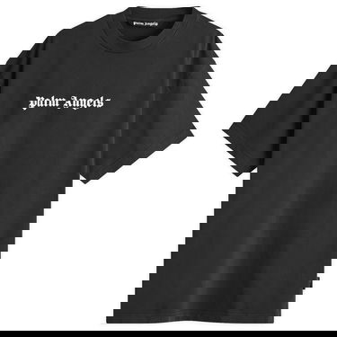 T-shirt Palm Angels Classic Logo Slim T-Shirt Black Svart | PMAA089C99JER0031001, 0