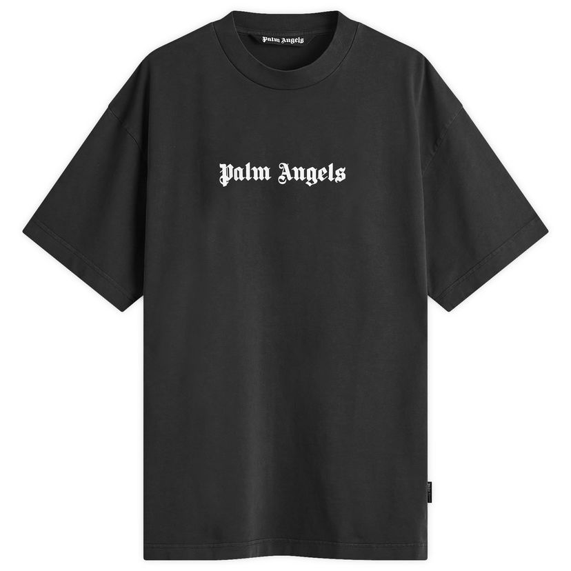 T-shirt Palm Angels Classic Logo Slim T-Shirt Black Svart | PMAA089C99JER0031001