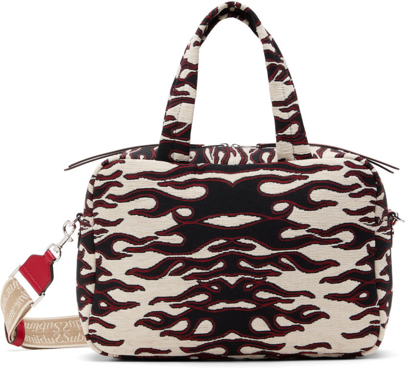 Handväska Tory Burch Tory Burch Jacquard Shoulder Bag Flerfärgad | 174260-960