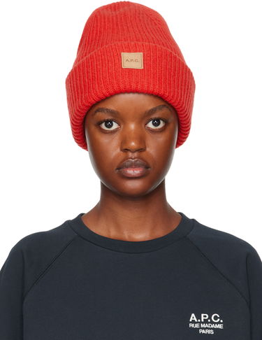 Mössa A.P.C. Michele Beanie Röd | WVBBR-M25075, 0