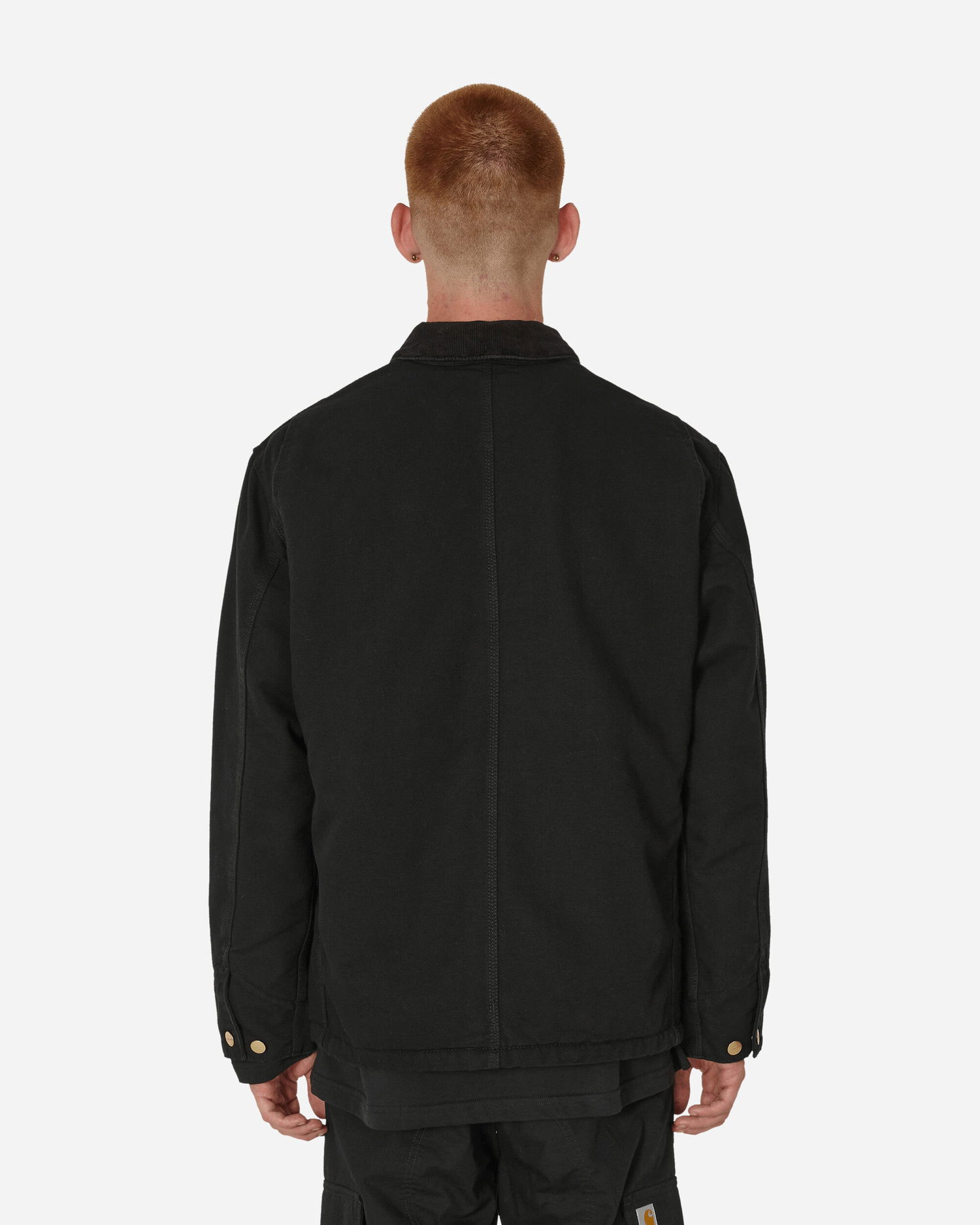 Jacka Carhartt WIP OG Chore Coat Black Svart | I027357_00E_3K, 1