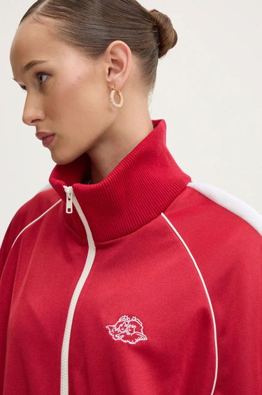 Sweatshirt Fiorucci Fiorucci Applique Track Jacket Röd | U01FMSZI270PL01RD01, 4