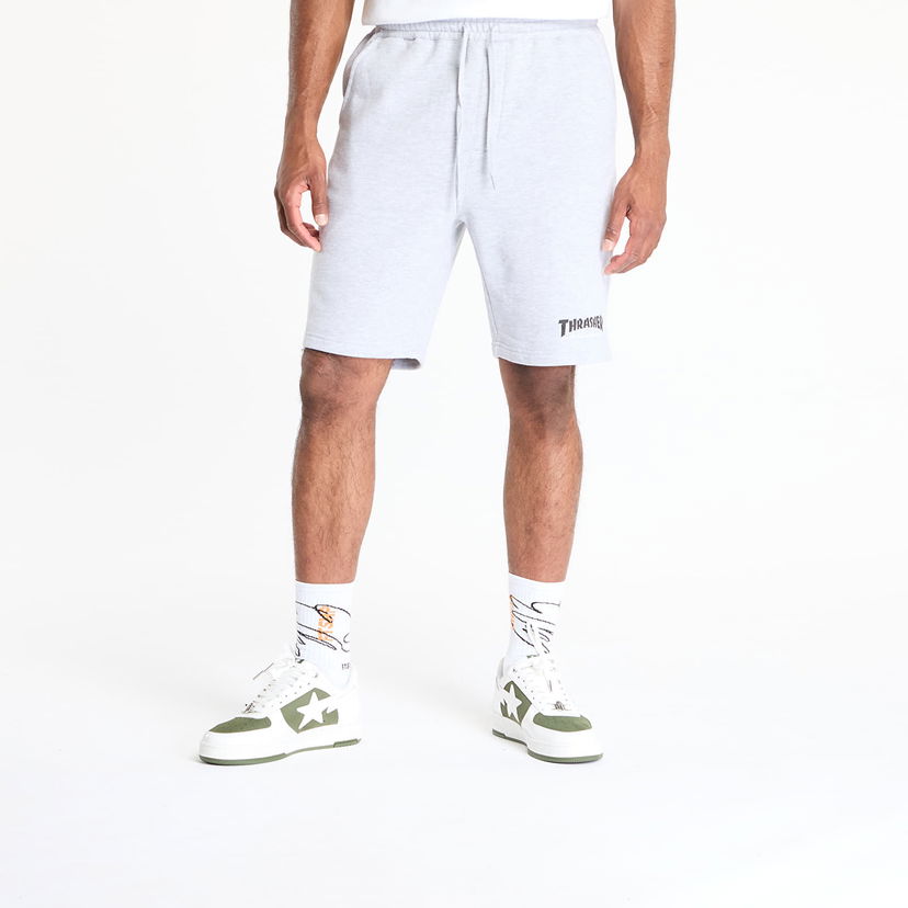 Shorts Thrasher Thrasher Mag Logo P.E. Shorts Grå | 145571