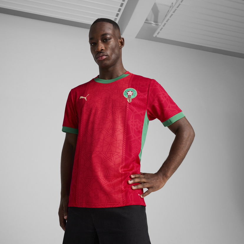 T-shirt Puma Morocco 2025 Home Jersey Röd | 777696_01