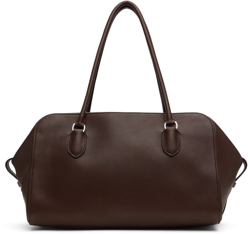 Handväska The Row Bowling Bag Brun | W1698-L72