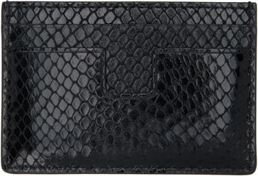 Plånbok Tom Ford TOM FORD Printed Python Card Holder Svart | YM232-LCL471G, 1