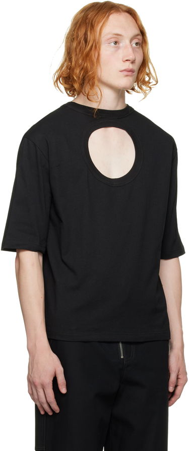 T-shirt Dion Lee Cutout Detail T-Shirt Vit | C3077F22, 4