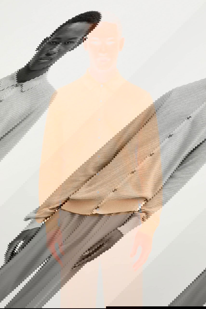 Sweater Paul Smith Paul Smith Linen Blend Cardigan Beige | M1R.258Z.P02681, 0