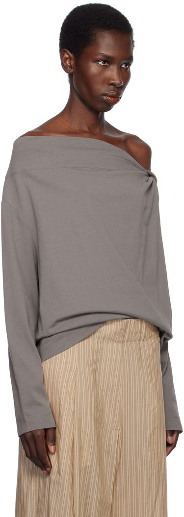 Sweater Dries Van Noten Dries Van Noten Off-Shoulder Top Purpur | 251-011142-1603, 4