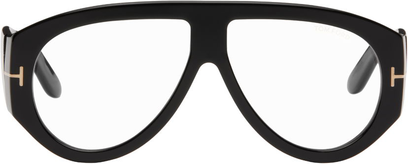 Solglasögon Tom Ford Aviator Blue Block Glasses Svart | FT5958-B_60001