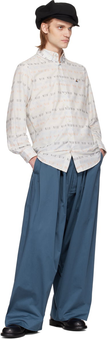 Skjorta Vivienne Westwood Vivienne Westwood Krall Two Button Shirt Vit | 24010005-W012W-, 3