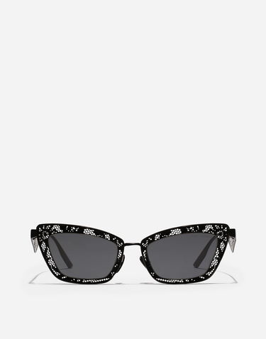 Solglasögon Dolce & Gabbana Dolce & Gabbana DG Lace Sunglasses Svart | VG2311VA1879V000, 0