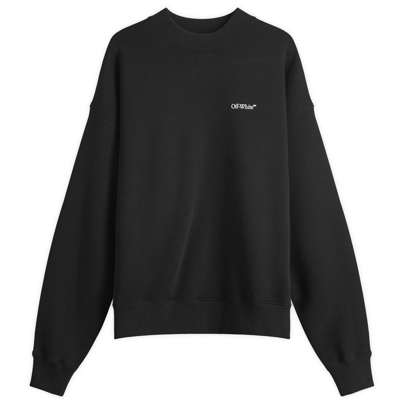 Sweatshirt Off-White Windy Arrow Skate Crew Sweat Svart | OMBA054F24FLE0021001