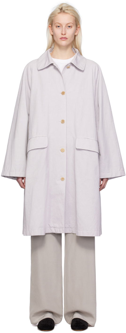 Regnrock The Row Garth Trench Coat Grå | 7872-W2980