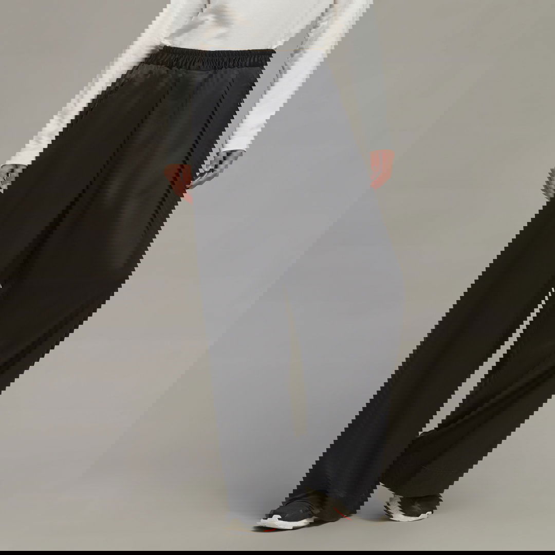 Byxor adidas Originals Classic Tech Silk Wide Leg Pants Svart | HG6162, 0