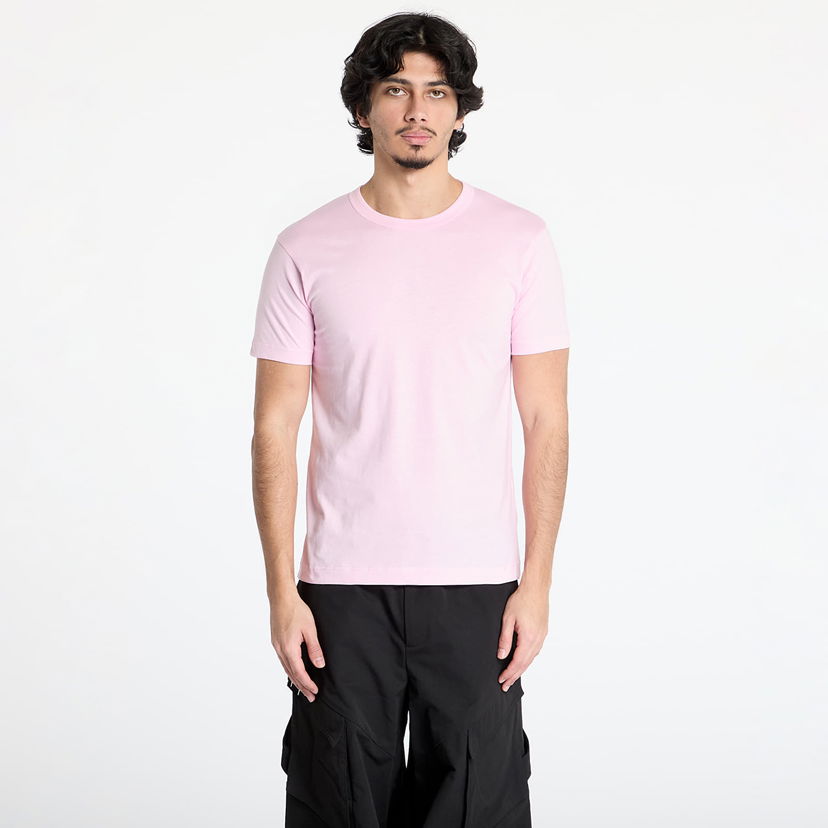 T-shirt Comme des Garçons Comme des Garçons SHIRT Knit T-Shirt Rosa | FO-T024 PINK