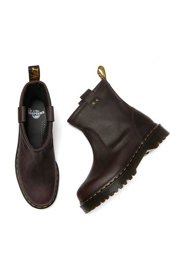 Sneakers och skor Dr. Martens Anistone Lo Flat Heel Leather Boots Brun | DM31880201, 5