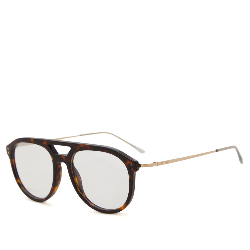 Solglasögon Gucci Smart Steel Optical Glasses in Havana Brun | GG1708O-002