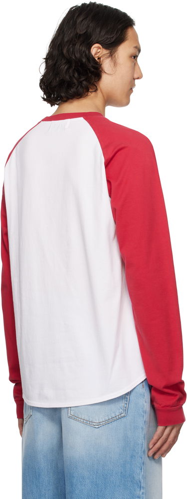 T-shirt Ambush AMBUSH Raglan Graphic Long Sleeve T-Shirt Röd | 12115325, 2