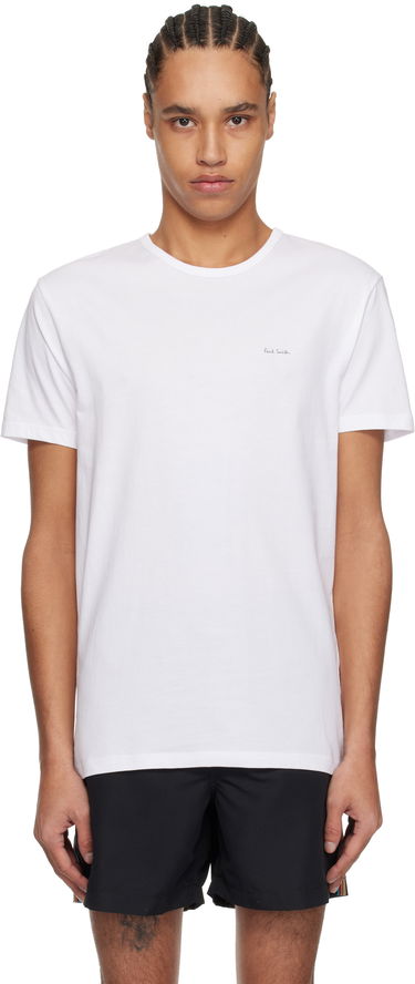 T-shirt Paul Smith Paul Smith Organic Cotton Logo Lounge T-Shirt Vit | M1A-389-M3PK-01, 0