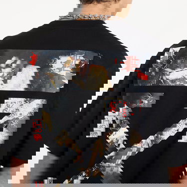 T-shirt Off-White Off-White Paint Arrow Skate Short Sleeve T-Shirt Svart | OMAA120F25JER00U1001, 2