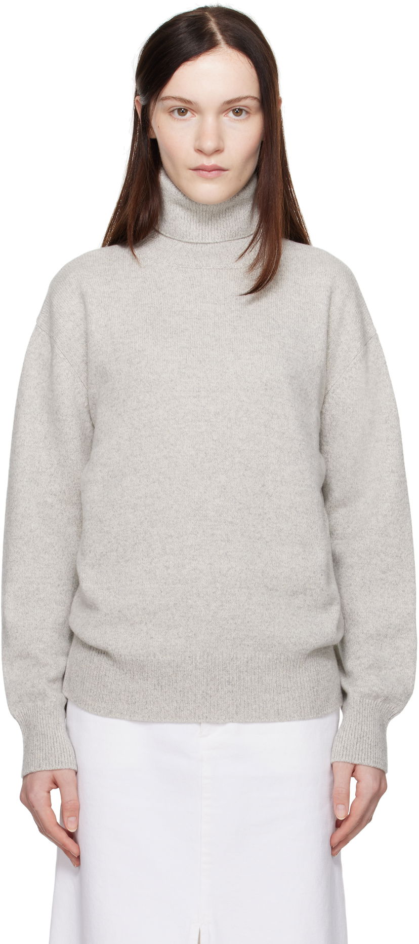Sweater A.P.C. Women's Turtleneck Sweater Grå | WSAAX-F23347