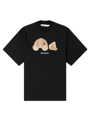 T-shirt Palm Angels Loose Fit Bear Tee Svart | PWAA017C99JER0011060