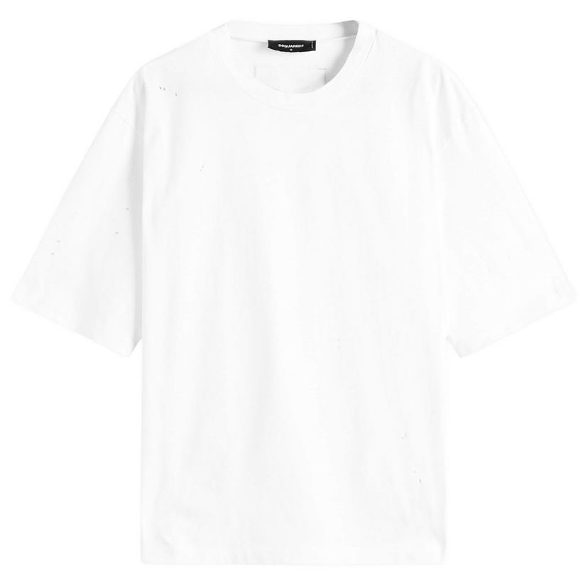T-shirt DSQUARED2 Dsquared2 Loose Fit T-Shirt, Size Large Vit | S74GD1408-S24583-100