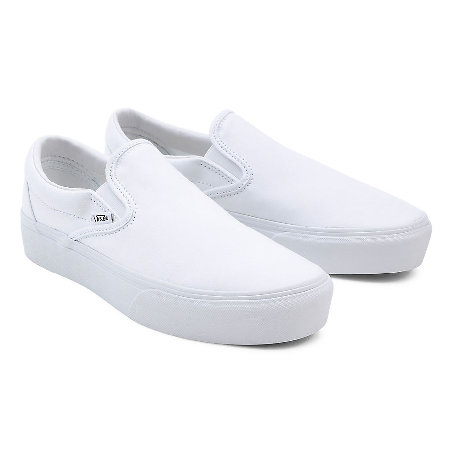 Sneakers och skor Vans VANS Slip-On Platform Vit | VN0A3JEZW00, 0