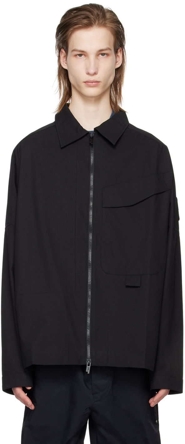Jacka A-COLD-WALL* Zip Jacket Svart | ACWMSH138A