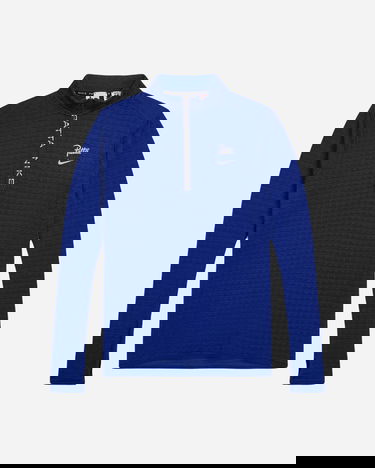 T-shirt Nike Patta Running Team Half-Zip Longsleeve Deep Royal Blue Blå | FJ3069-455, 0