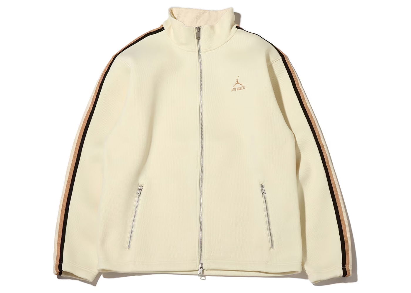 Jacka Jordan A Ma Maniere x Track Jacket Coconut Milk Beige | DX5652-113, 0