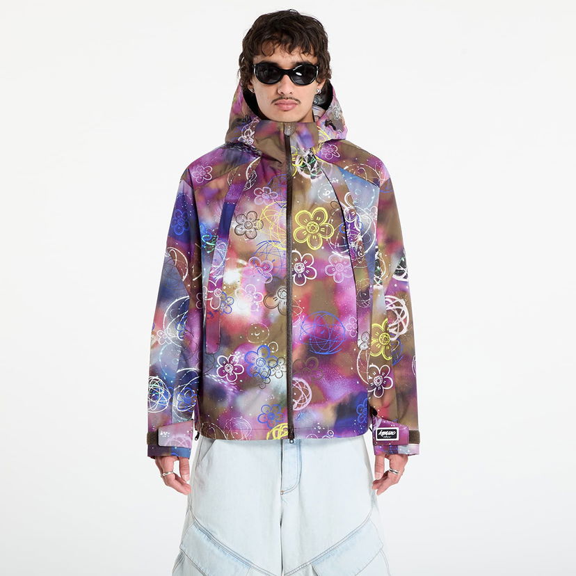 Vindjacka KENZO KENZO x FUTURA 2000 Short Windbreaker Flerfärgad | FF65BL1779ND.50