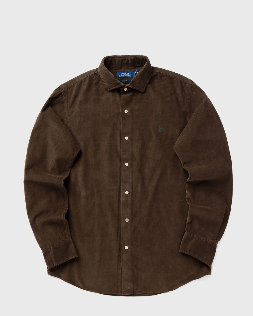 Skjorta Polo by Ralph Lauren Corduroy Sport Shirt Brun | 710P00518003