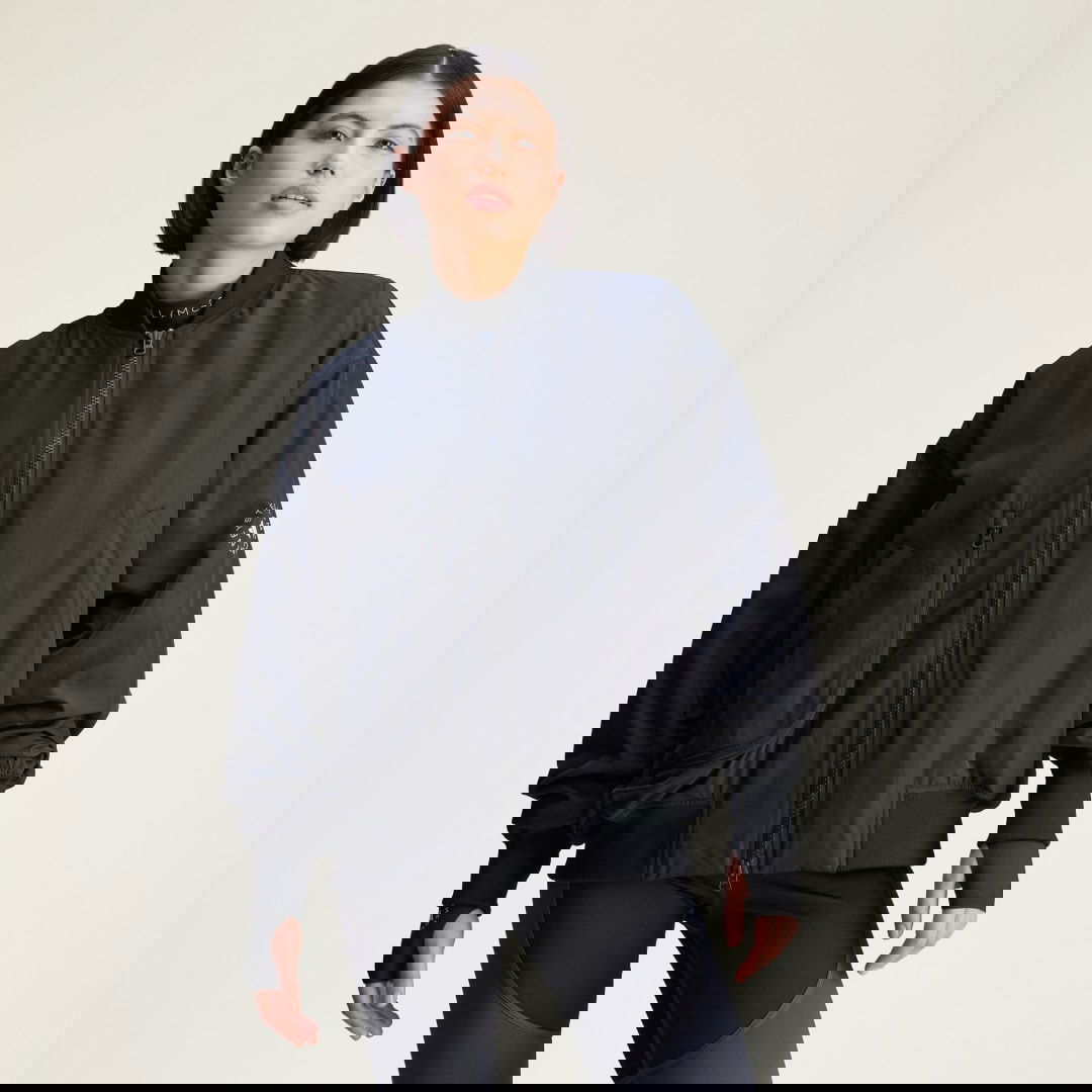 Bomberjacka adidas Performance Stella McCartney True Nature Woven Bomber Jacket Svart | JF8466, 0