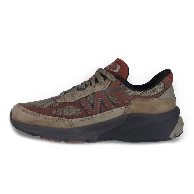 Sneakers och skor New Balance 990v6 MiUSA "Dark Camo Rich Oak Sel" Brun | U990CA6