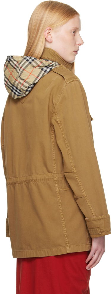 Parkas Burberry Burberry Hooded Field Jacket Brun | 8106036, 2