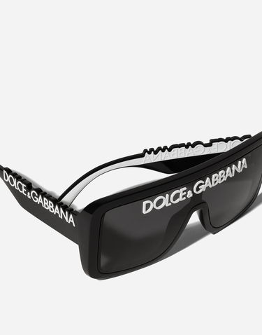 Solglasögon Dolce & Gabbana Dg Logo Acetate Sunglasses Onesize Svart | VG6204VN1879V000, 3