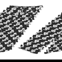 Checkerboard Smiley Shorts