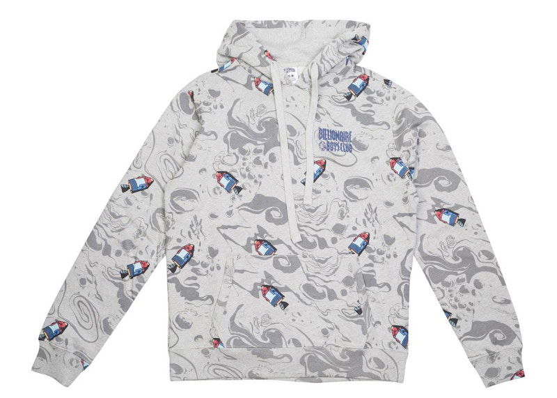 Sweatshirt BILLIONAIRE BOYS CLUB Billionaire Boys Club Moonwaves Hoodie Grå | 8917306HGR