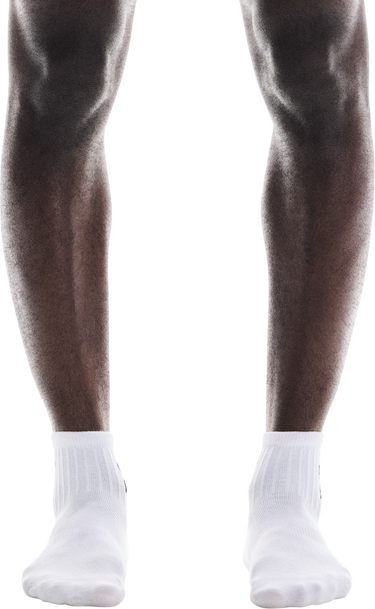 Strumpor On Running Running Logo Mid Socks Vit | 2uf10520069, 1