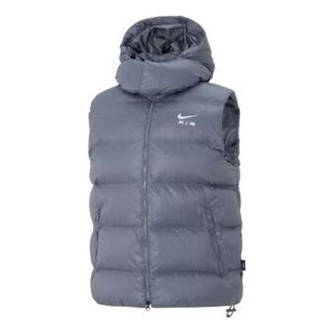 Väst Nike Air Hooded Vest Grå | FD6428-065