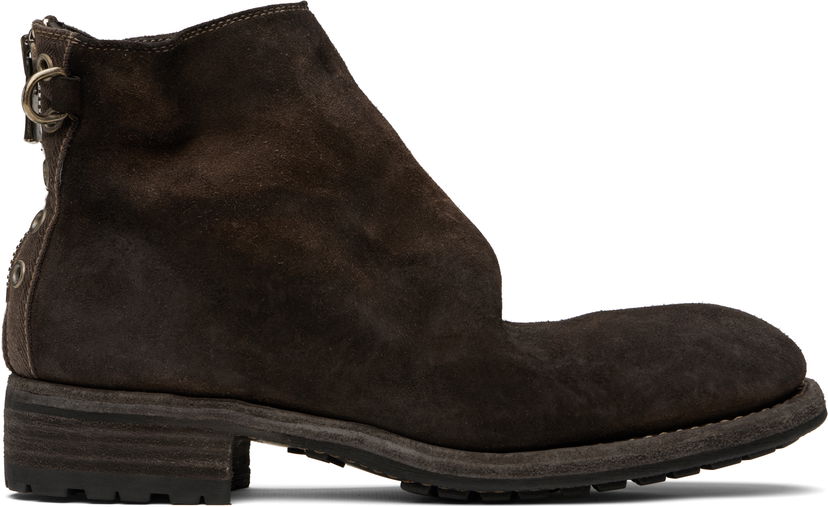 Kläder UNDERCOVER UNDERCOVER Guidi Edition Boots Brun | UC1E4F01