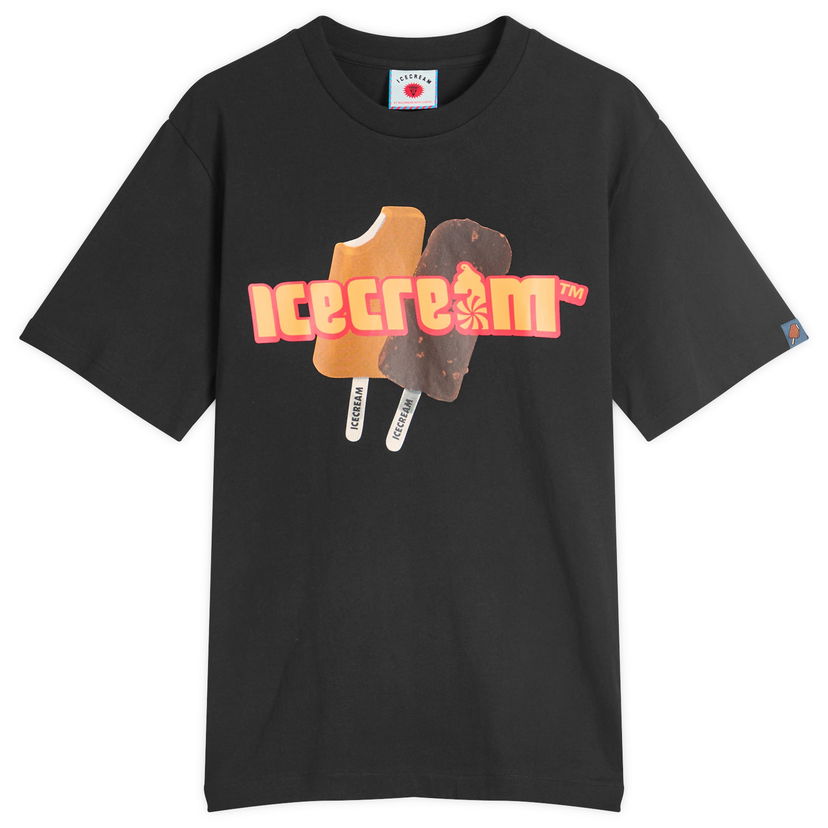 T-shirt BBC IceCream END. x ICECREAM Popsicle T-Shirt Svart | IC25S06