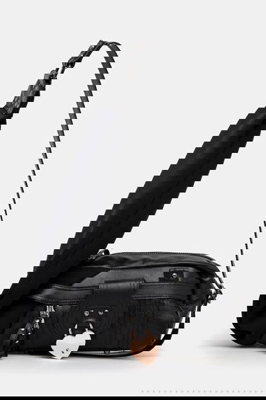 Handväska Ottolinger Ottolinger Mini Neoprene Leather Heart Lock Bag Svart | 2227210299, 0