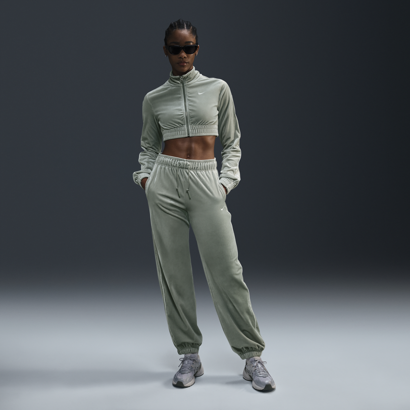Träningsbyxor Nike Velvet Running Pants Grön | FZ3682-370
