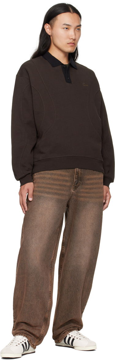 Polotröja Dime Dime Ruby French Terry Polo Brun | DIMEFA255BRW, 3