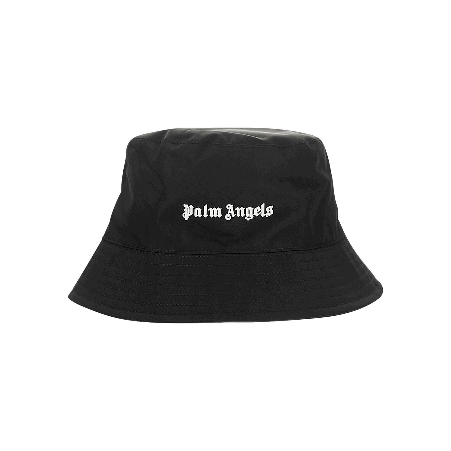 Hatt Palm Angels Logo Bucket Hat Svart | PWLA011C99FAB0011001, 0